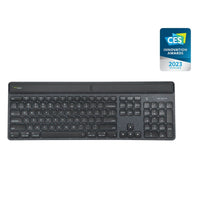 Targus Keyboards Sustainable Energy Harvesting EcoSmart™ Keyboard (French) AKB868FR 5051794042818