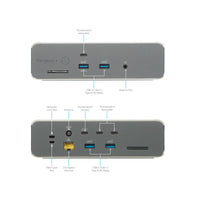 Thunderbolt™ 5 Dual Video 8K / Triple 4K EcoSmart™ Dock with 140W EPR