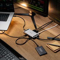 USB4 Dual Video Mobile Dock with 140W EPR Pass-Thru