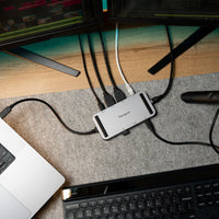 USB4 Dual Video Mobile Dock with 140W EPR Pass-Thru
