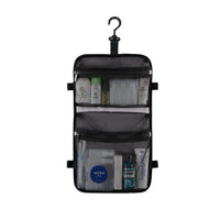 Targus black laptop backpack inside accessory compartment