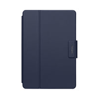 blue tablet case on white background