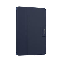 blue tablet case on white background