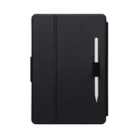 Black targus universal case on white background with stylus