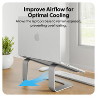 HyperSpace® Ergonomic Laptop Stand - Space Grey