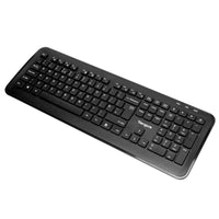 Targus UK Targus® Full-size Wireless Keyboard and Mouse Combo - Black (Nordic) AKM610FR 5063194001821