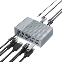 Hyper USB Hubs HyperDrive GEN2 15-Port USB-C Docking Station HDG215-US 6941921148294
