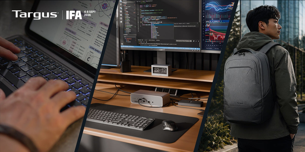 Targus Showcases Mobile Tech Accessories Built for the Realities of Modern Work at IFA 2026