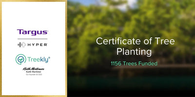 TARGUS STEPS TOWARD A MORE SUSTAINABLE FUTURE IN GLOBAL TREEKLY CHALLENGE