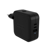 HyperJuice® 70W USB-C GaN Safety Tested Travel Charger - Black