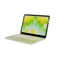hyper clear protective case for apple Neo laptop on white background