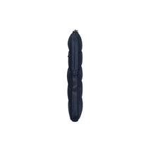 Navy Blue puffer sleeve side view