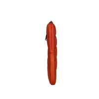 orange puffer sleeve side view