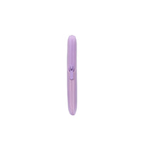 purple targus laptop sleeve side view