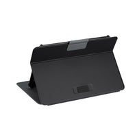 Black targus universal case on white background back