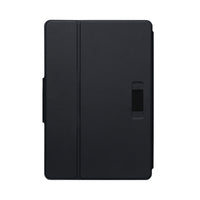 Black tablet case on a white background
