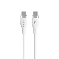 Hyper Cables & Adapters HyperJuice USB-C Silicone Charging Cable (1.5m/5ft) - White