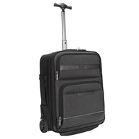 Targus CitySmart 12-15.6” Compact Under-Seat Roller - Black/Grey