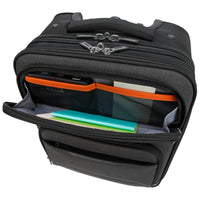 Targus CitySmart 12-15.6” Compact Under-Seat Roller - Black/Grey