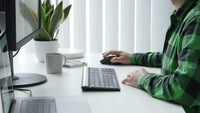 Targus Keyboards Sustainable Energy Harvesting EcoSmart™ Keyboard (French) AKB868FR 5051794042818